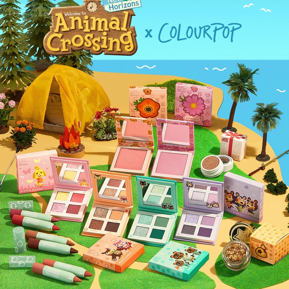 Colourpop Animal Crossing full collection set